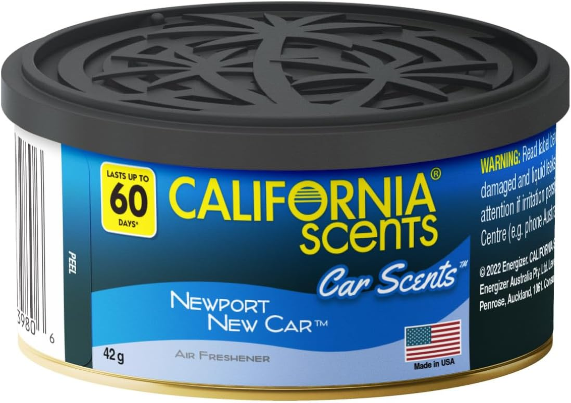 California Scents Newport New Car Air Freshener 3 Pieces Pack