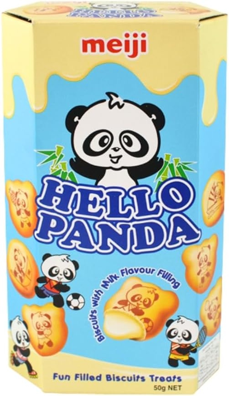 Meiji Hello Panda Milk Biscuits 42G 10 Pack image number 6