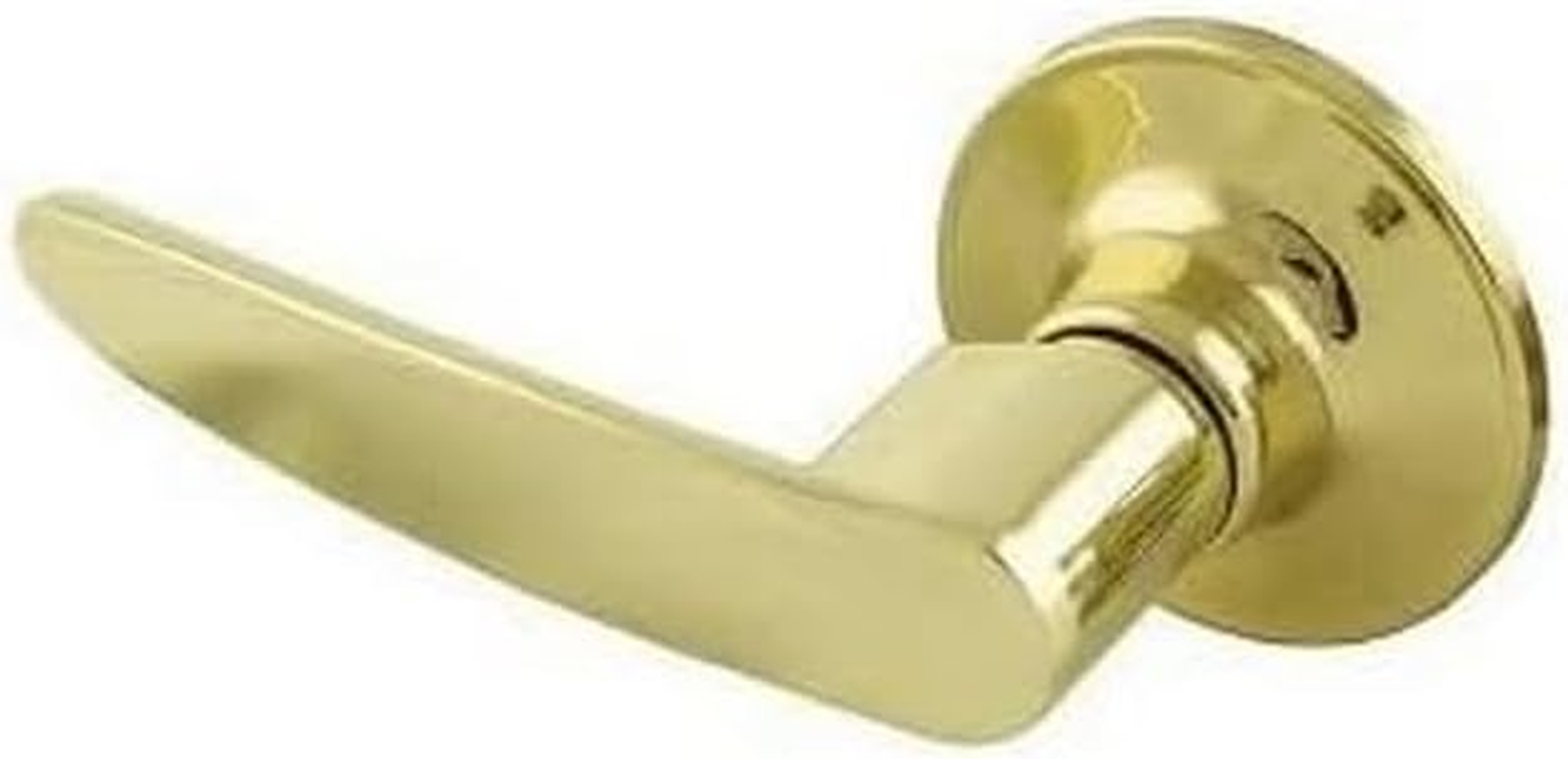 Romak 164440 Issac Brass Plated Dummy Lever Set