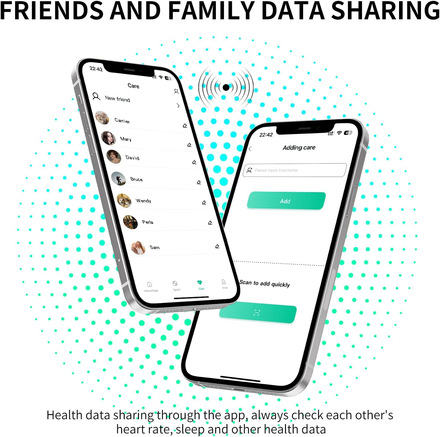 Smart Ring Health Management, Compatible with Android/Iphone, 8 Sports Modes, 3 Data Measurement Functions, IP68 Waterproof, USB Magnetic Charging, Camera Control