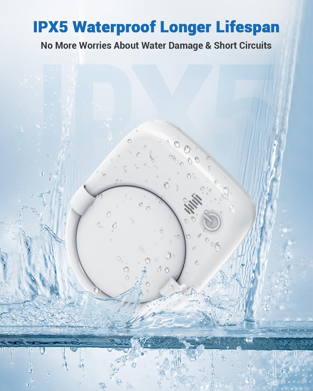 Ultrasonic Retainer Cleaner Machine 50Khz Portable Dental Pod for Dentures Mouth Guard Brace Toothbrush Head Fast Cooling Quiet Operation Universal Dental Appliance Cleaning image number 3