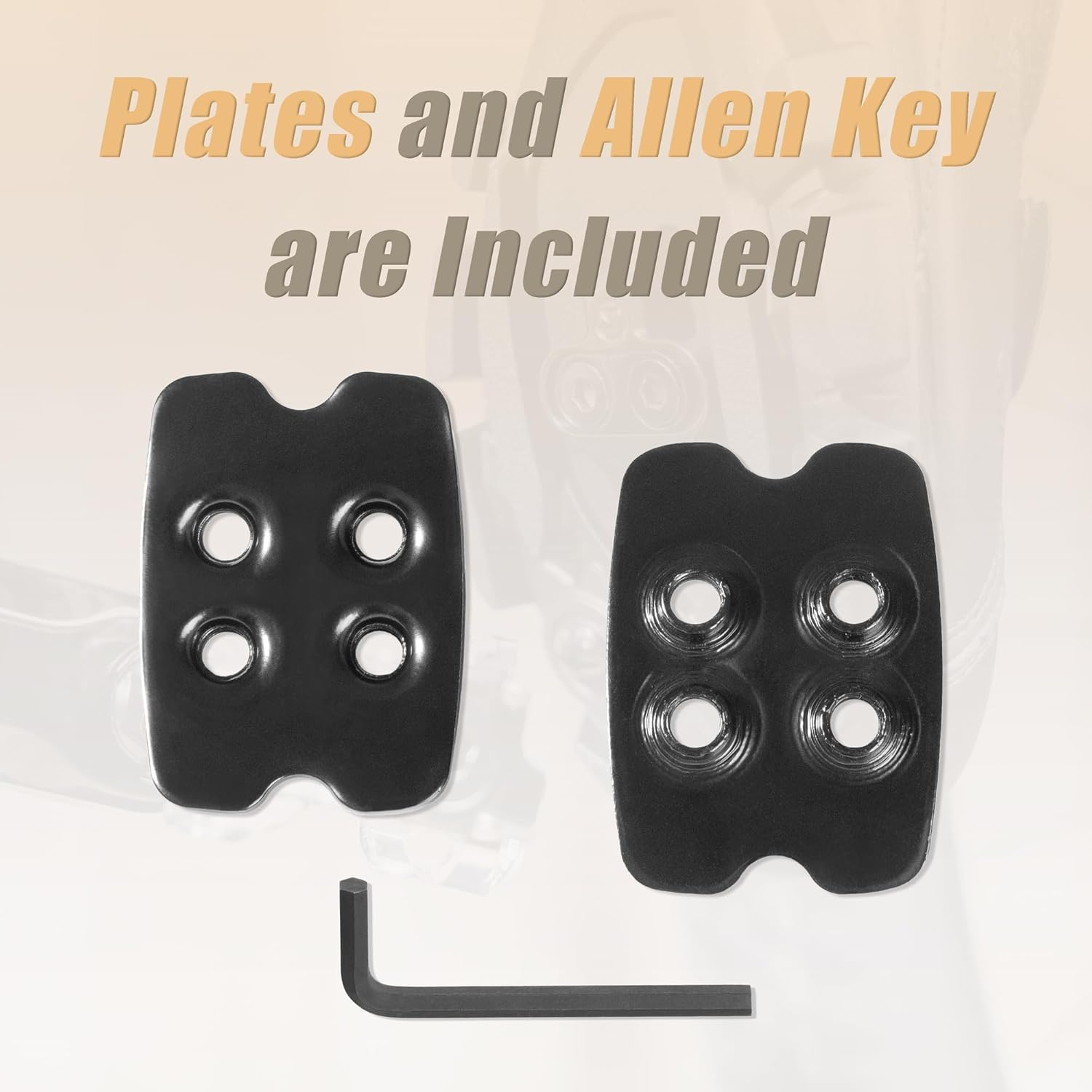 Cyclingdeal Bike Cleats Compatible with Shimano MTB SPD Pedals SM-SH51 or SM-SH56 - for Indoor Cycling Spinning & Mountain Bicycle Shoes - Single-Release 12&deg; Float or Multi-Release 4&deg; Float image number 5