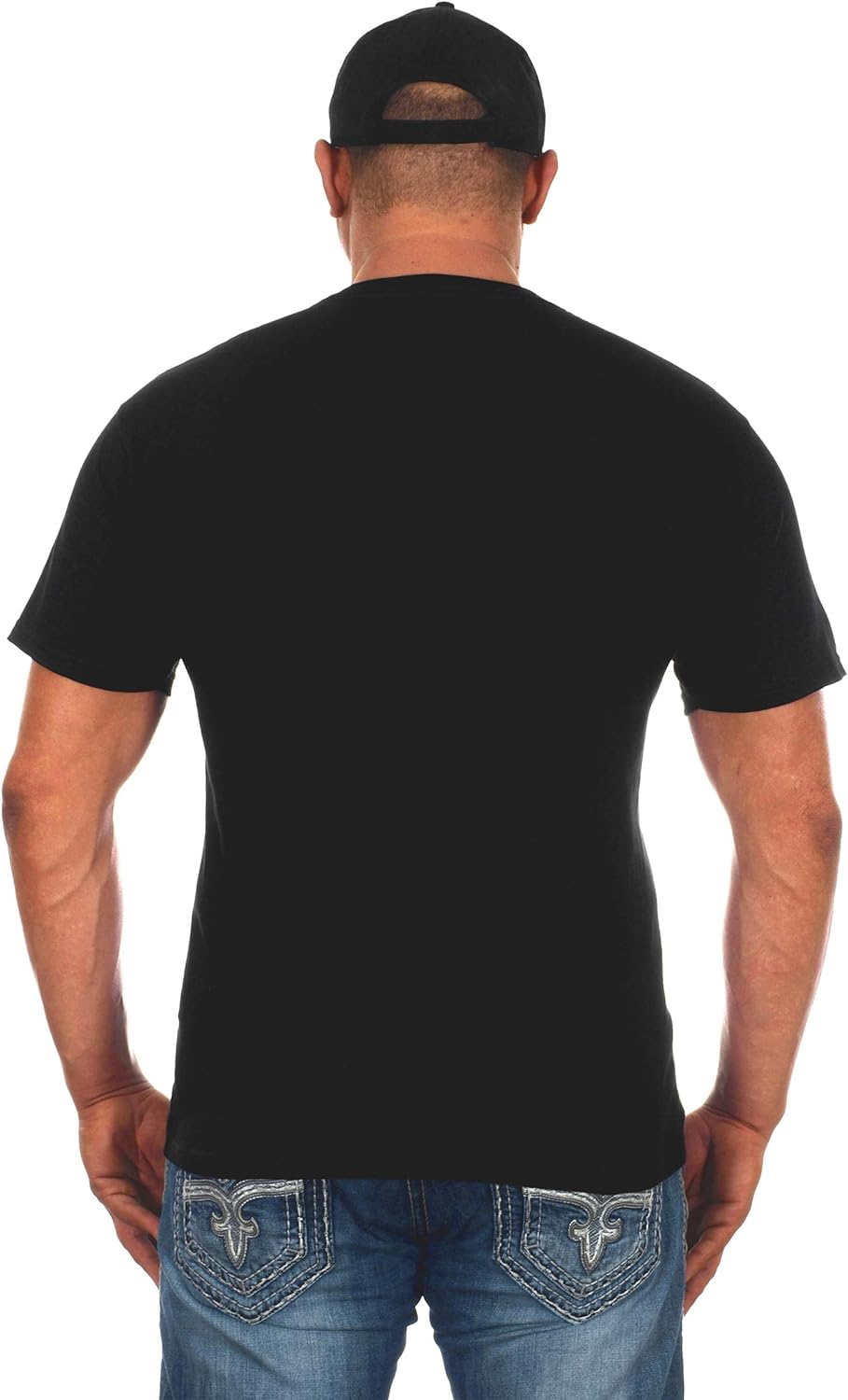 JH DESIGN GROUP Mens Chevy Corvette T-Shirt C8 Logo the Next Generation Black Crew Neck Shirt image number 3