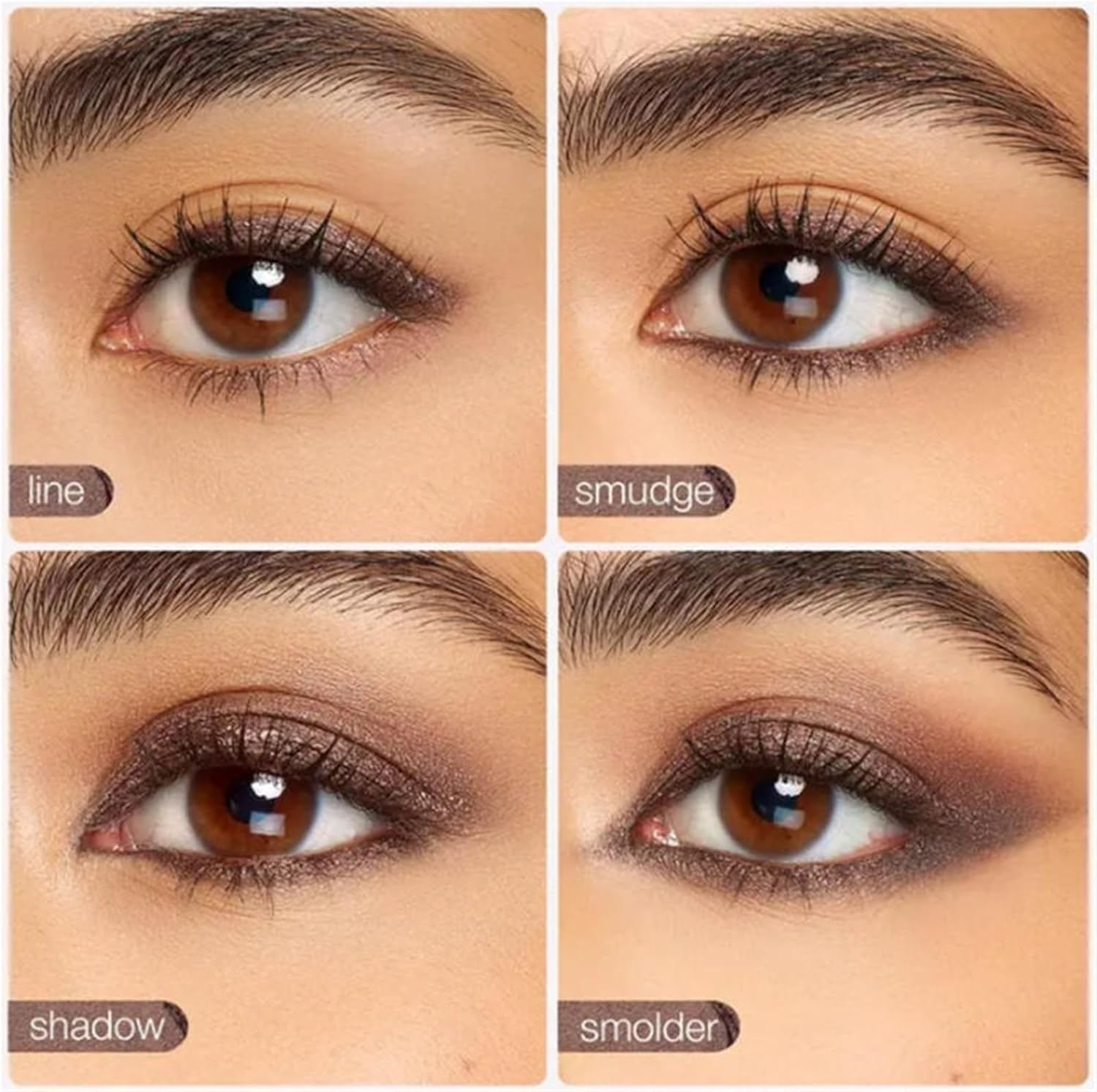 Shadow Liner 2-In-1 Eyeliner & Eyeshadow, for Quick, Vibrant Eyes, Smudge-Proof Wear,Waterproof Eyeshadow Stick for Smoky or Natural Eye Makeup(Smokeshow+Gaze) - Heat+Sizzle image number 3