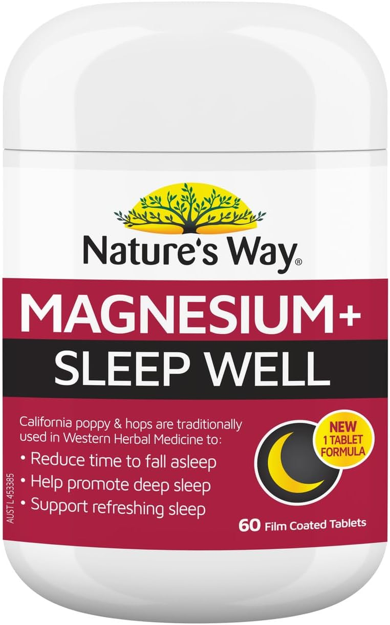 Nature'S Way Magnesium + Sleep Well 60 Tablets image number 2