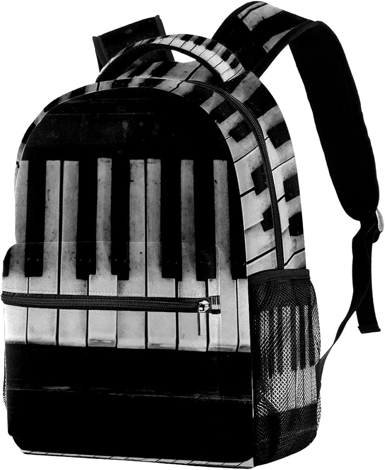 Piano Backpack Students Shoulder Bags Travel Bag College School Tote Backpacks image number 4