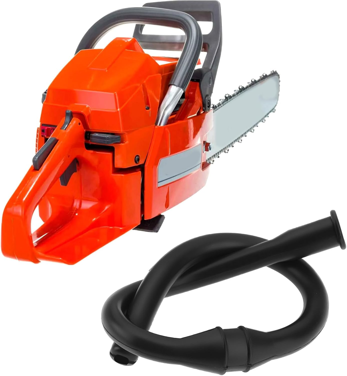 LT Easiyl 4Pcs Fuel Line Hose Replacement Part 501285901 501285902 Compatible with Husqvarna 61 66 168 266 268 272 Compatible with Jonsered 630 670??????? Chainsaw image number 6