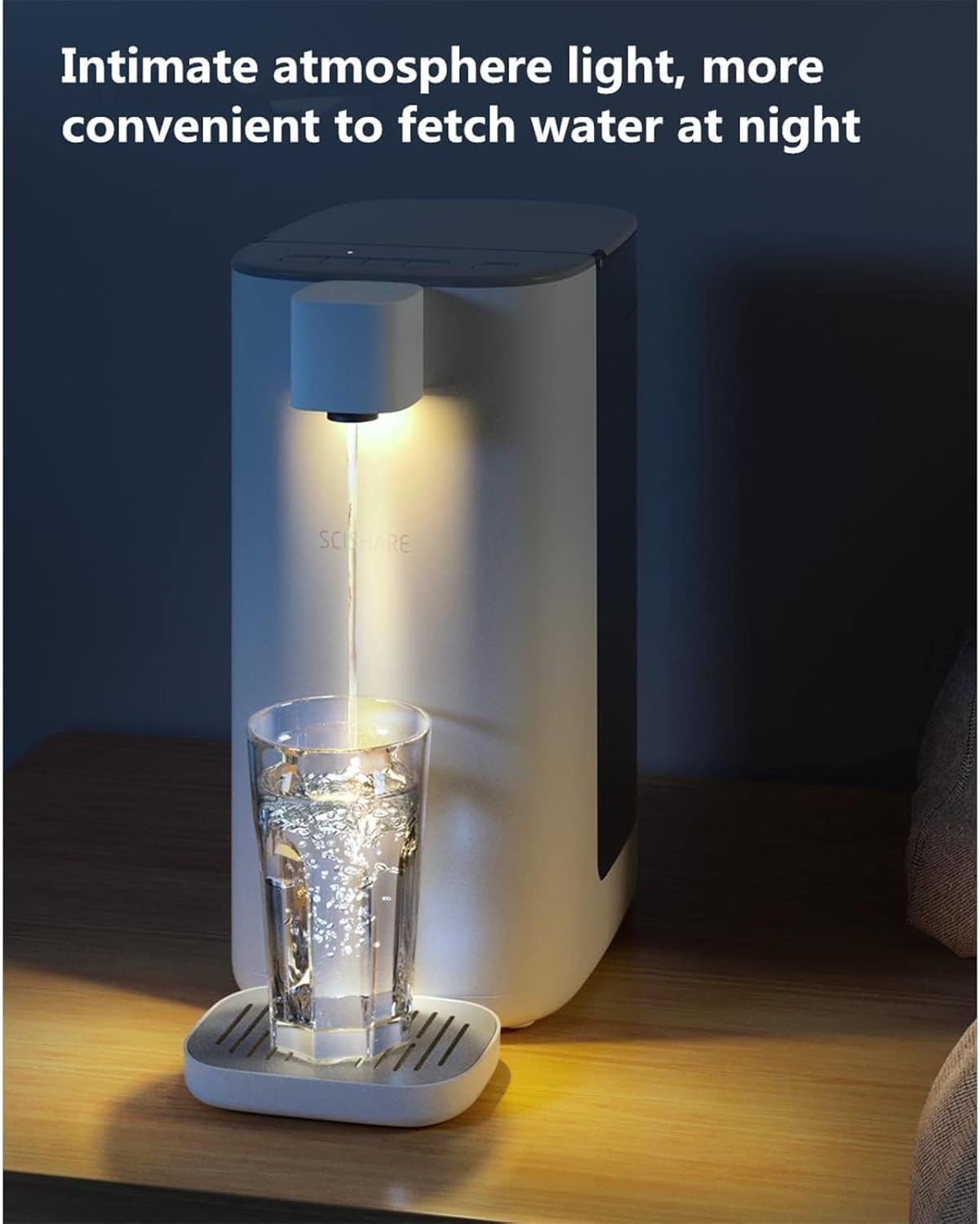 MIJIA 3L Instant Hot Water Dispenser Cool & Hot Water Boiler Warmer for Tea, Coffee,4 Adjustable Temps Quick Heat,Portable Electric Kettle Safety Lock, for Home Office Desktop Use image number 2