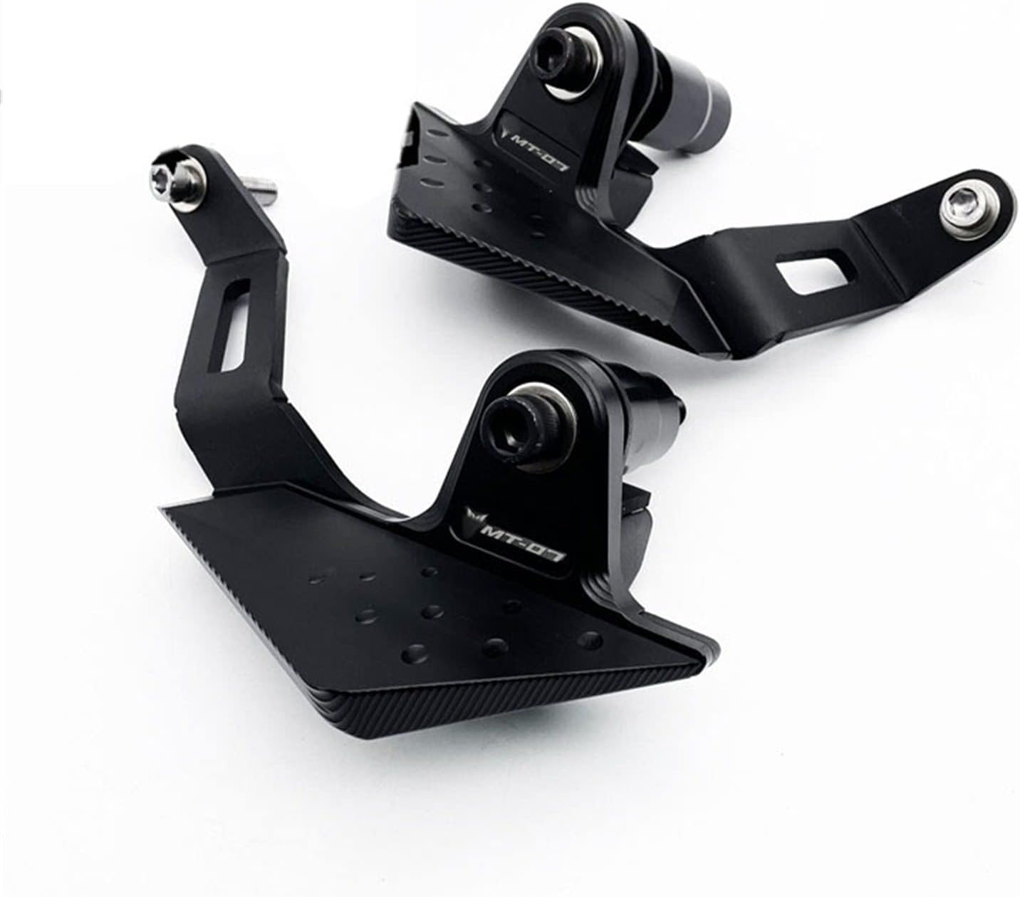 Motorcycle Falling Engine Protetive Guard Cover Crash Bar Frame Protector Bumper Accessories for Yamaha MT07 MT-07 2021 2022 image number 4