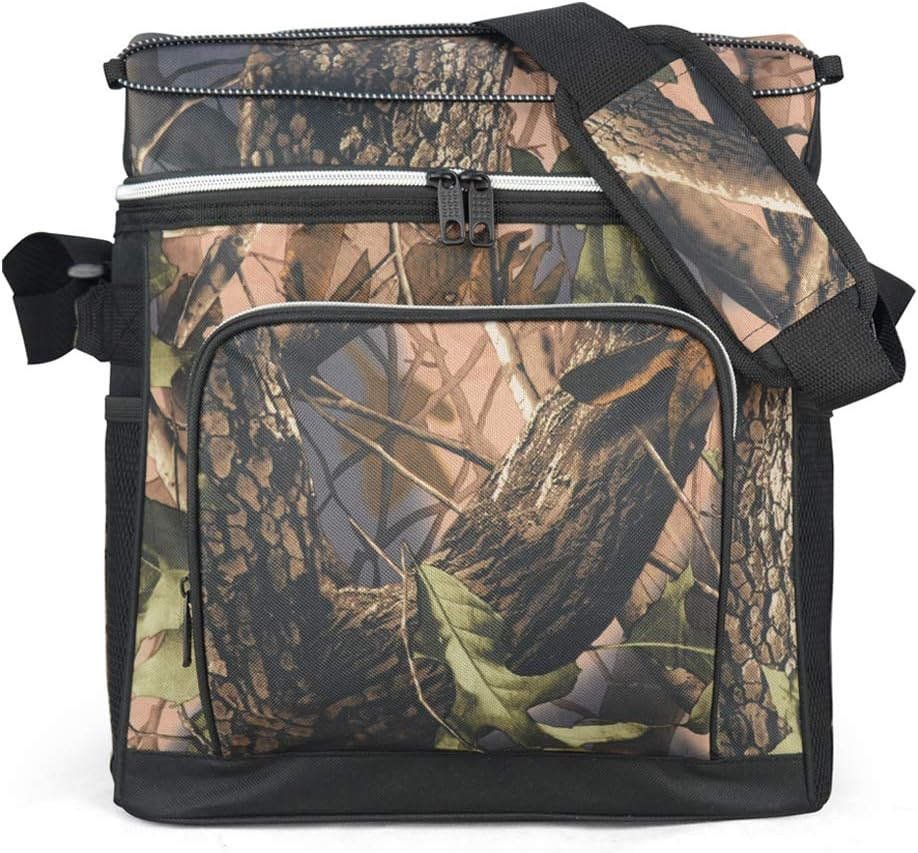 28L Large Soft Insulated Cooler Bag for Camping Outdoor,Picnic Large Cooler Bag Great for Outdoor, BBQ, Travel, Beach & Camping (Navy)