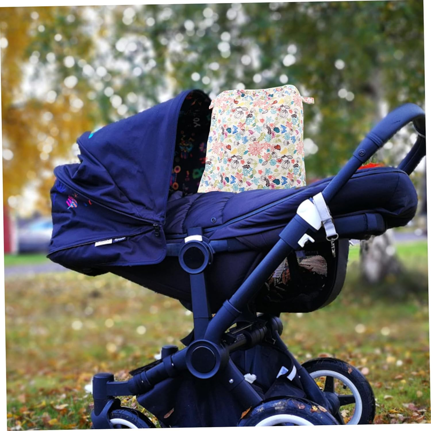 Diaper Pail Wet Bag Reusable Diaper Storage Bag Elastic Edge Pouch Use in Nursery Travel