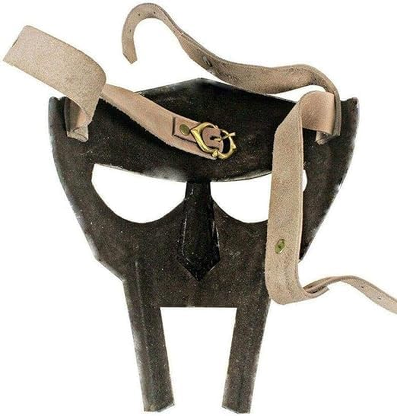 MF Doom Gladiator Mask Mad-Villain 18G Mild Steel Face Armour Medieval Armour image number 1