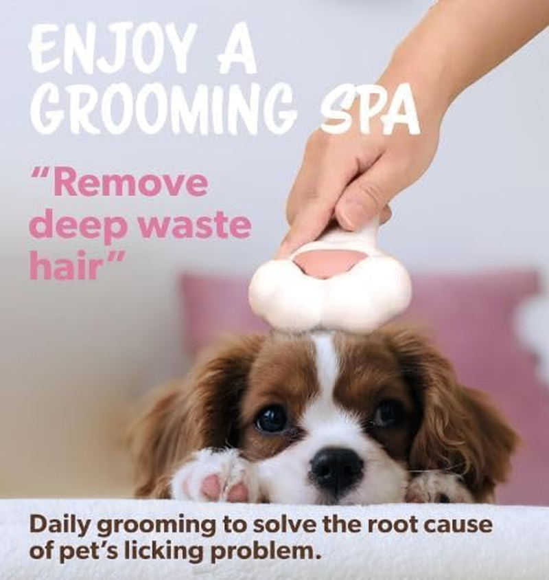 Esenlong Cat Fur Brush, Self Cleaning Slicker Brushes, Removes Loose Undercoat, Pet Deshedding Massage Tool for Cats and Dogs image number 2