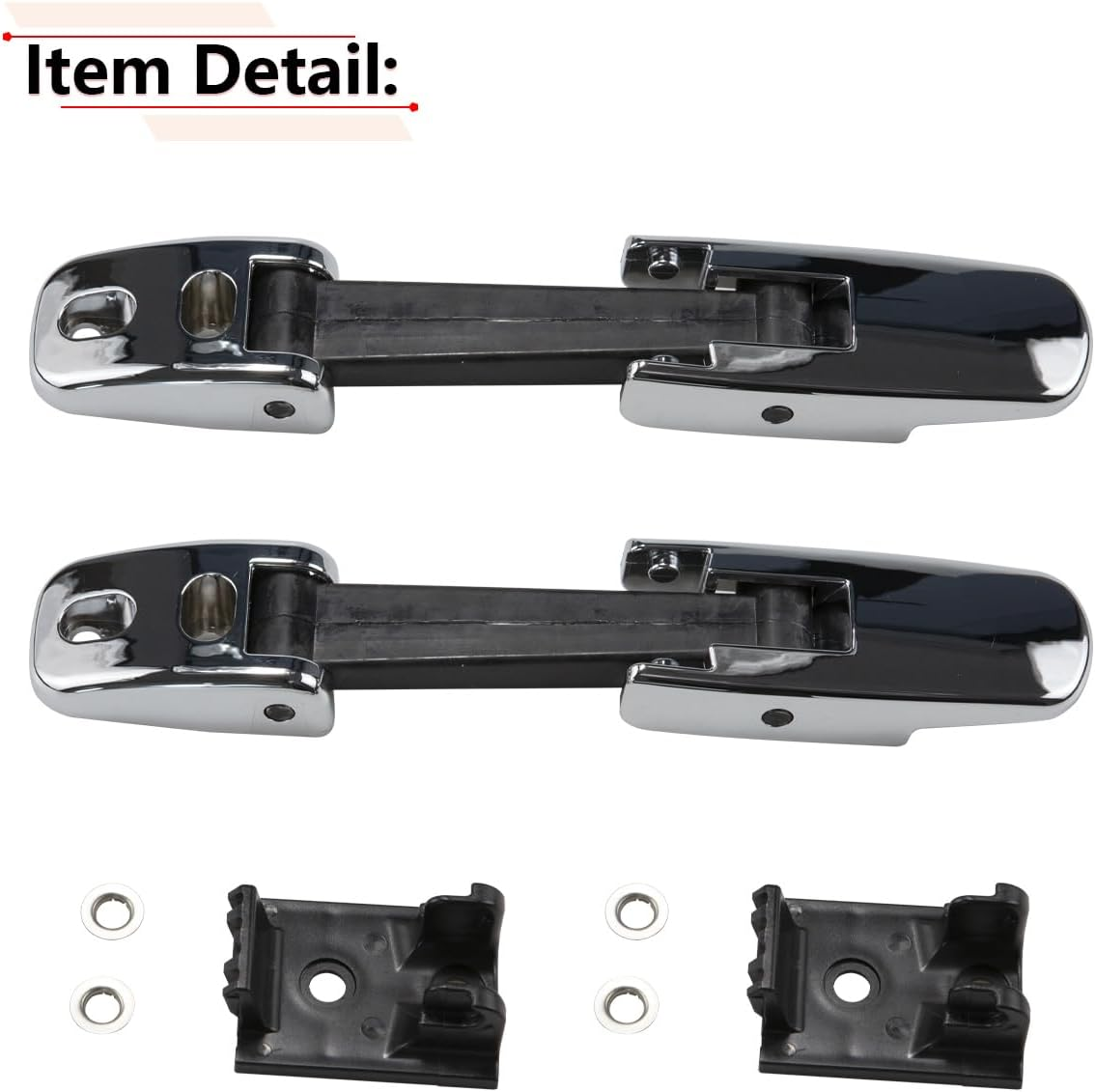 RLB-HILON 1Pair Hood Latch Compatible with Kenworth T170 T270 T330 T370 T660, for Peterbilt 325 335 337 340 348 384 386 567 569 579, for Mack CH612 CH613, for Blue Bird Vision School Bus