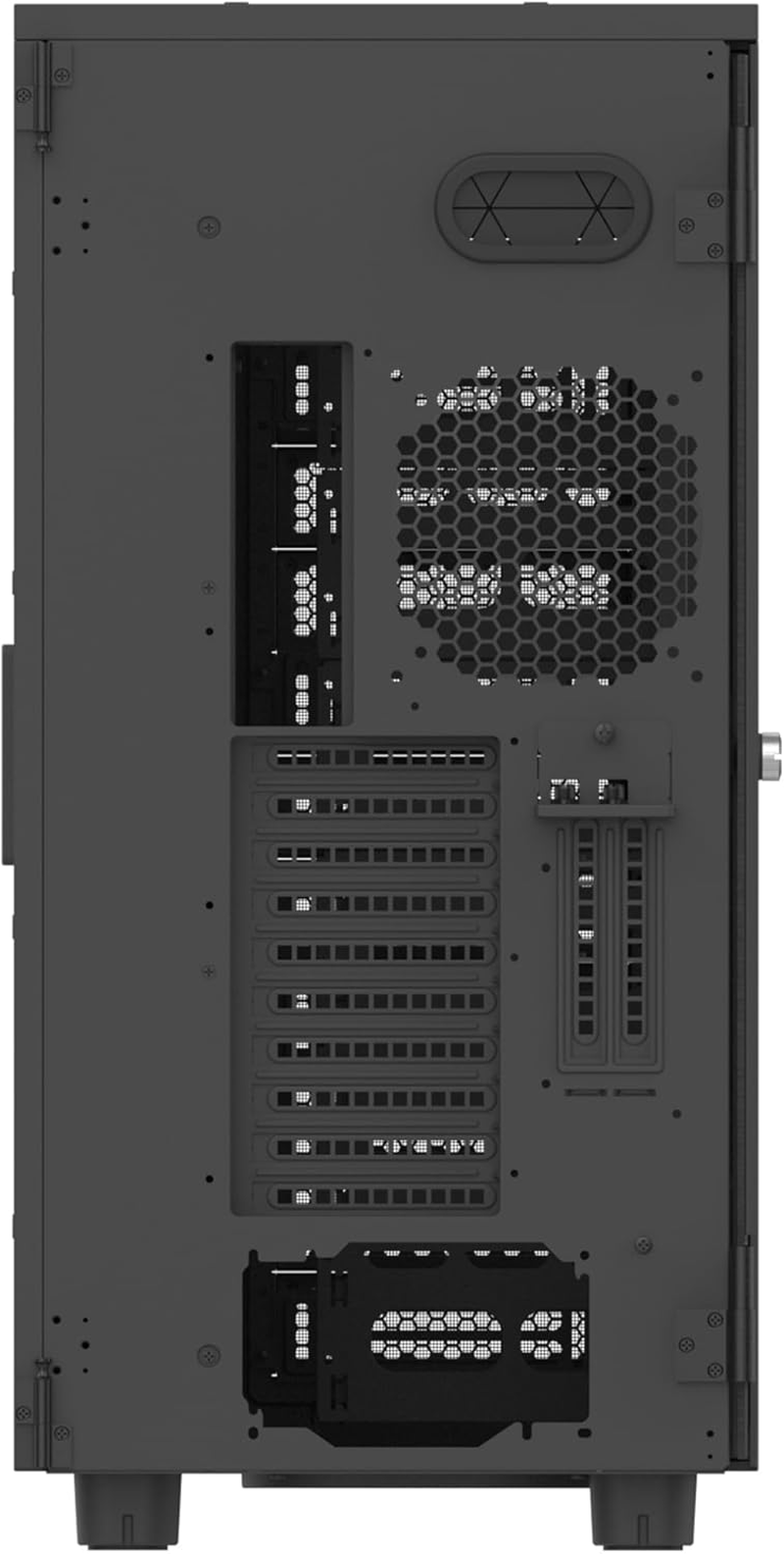 Thermaltake AX700 Tempered Glass XL-ATX Super Tower Case Black Edition, CA-11B-00F1WN-00 image number 4