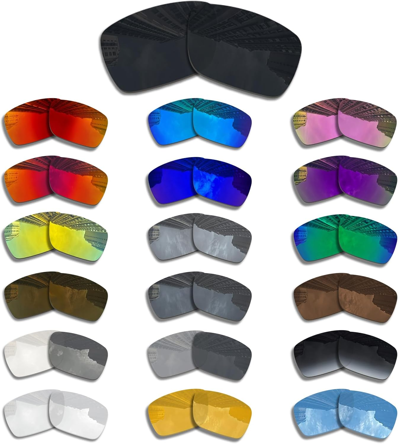 Polarized Replacement Lens Fit Oakley Fuel Cell OO9096 Sunglass-Anti-Scratch|Impact-Resistant|Perfectly Fit