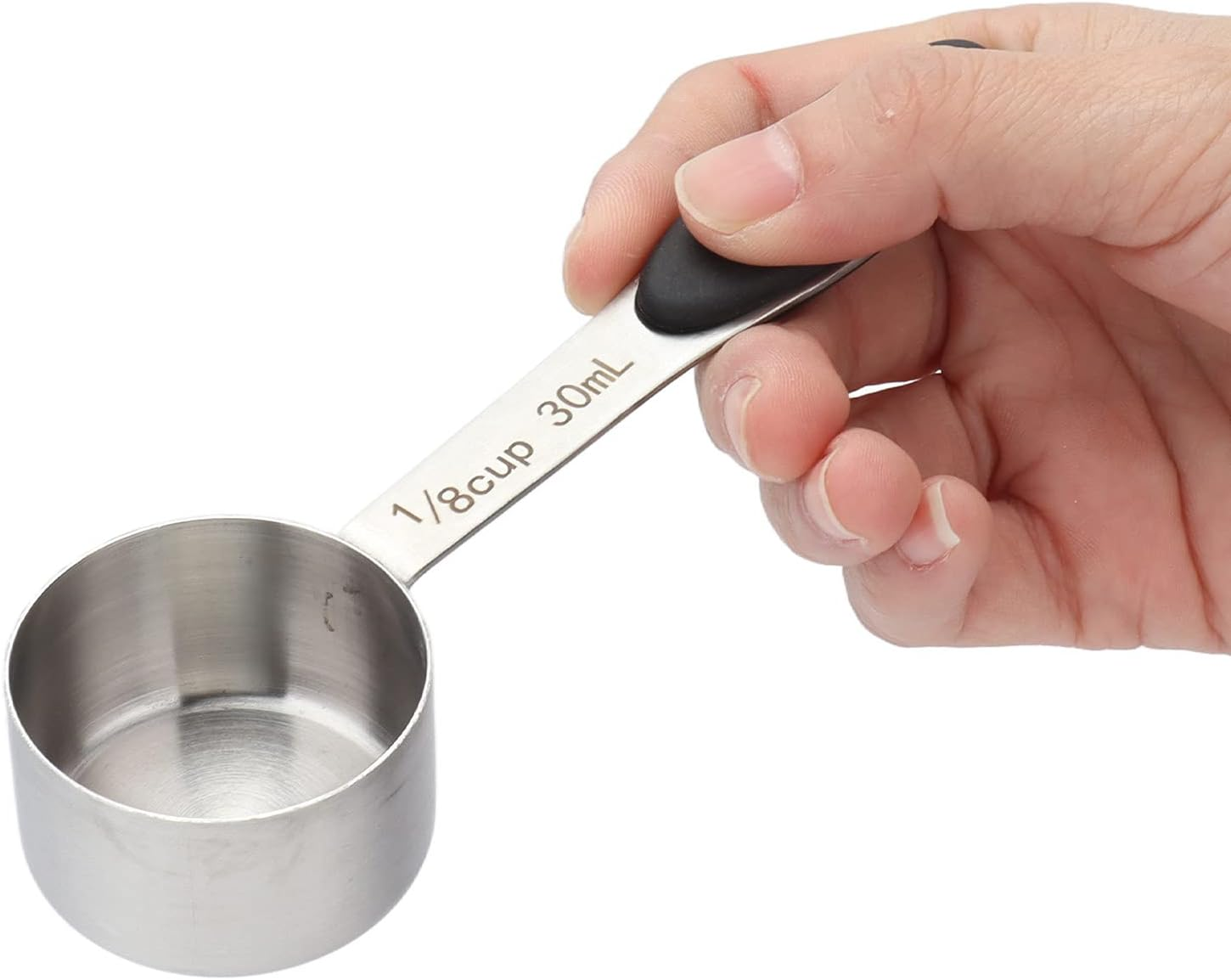 Coffee Measuring Scoop, 1/8 Cup Convenient Coffee Scoop for Cook for Cafe for Kitchen