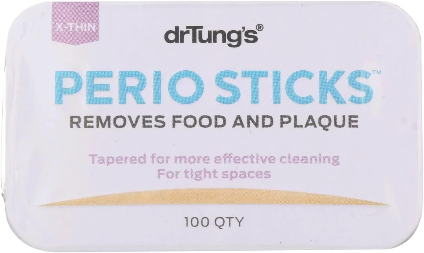 Dr. Tung'S Perio Sticks Extra Thin 100 Count