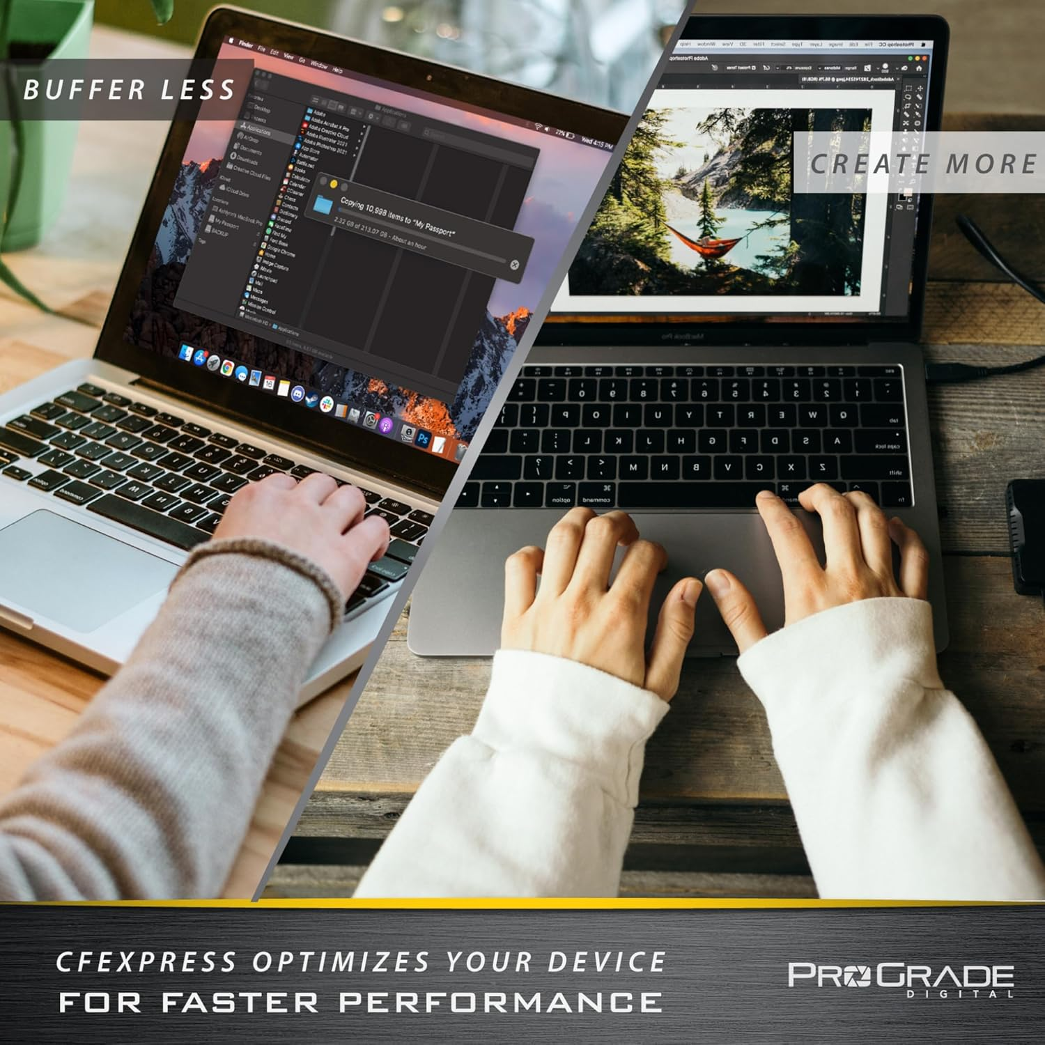 Prograde Digital Cfexpress&trade; 2.0 Type a Memory Card (480GB) Gold