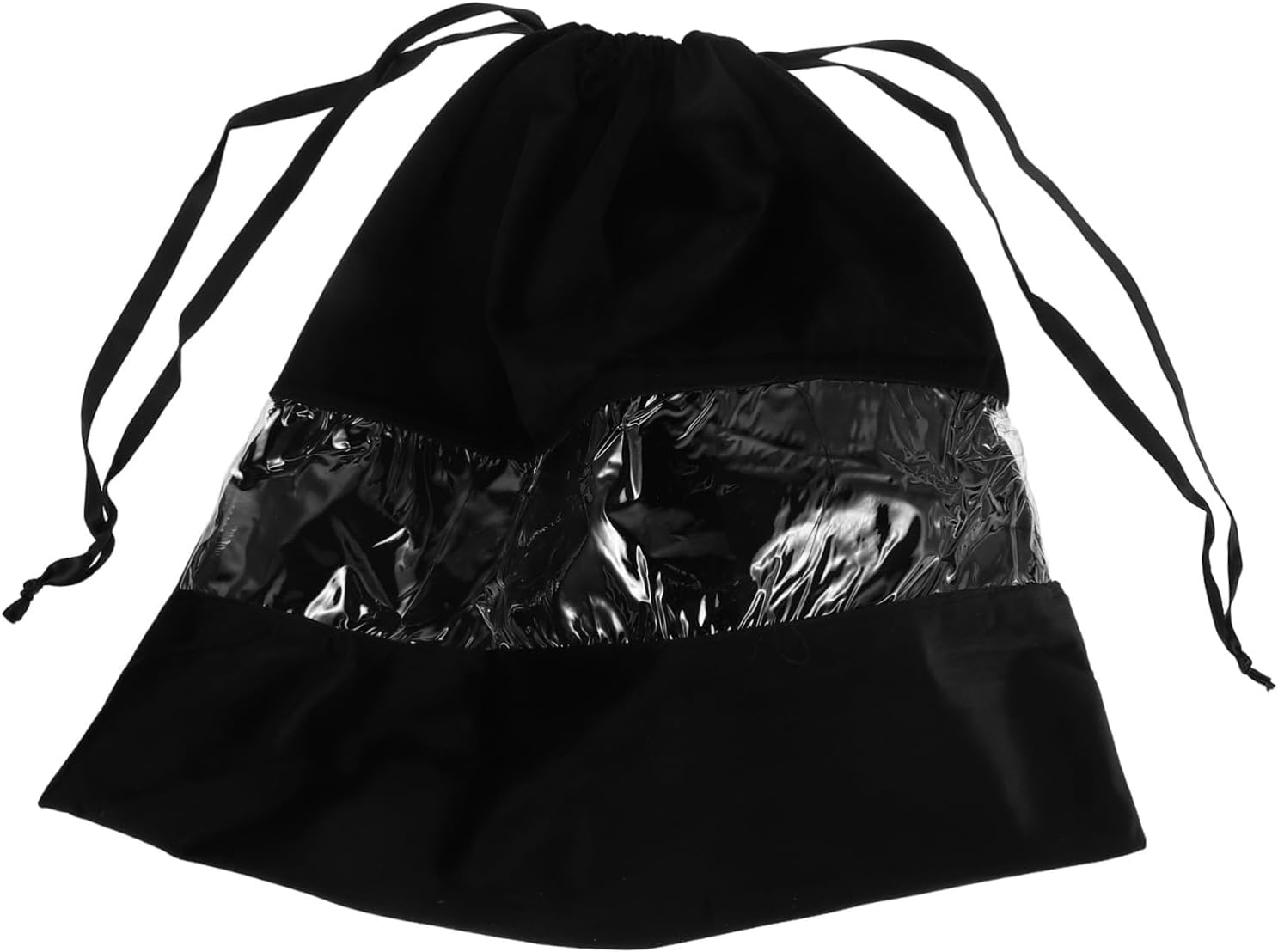 SOESFOUFU Travel Hair Dryer Dust Bag with Drawstring Closure Lightweight Transparent Storage Pouch for Hair Dryer Clothes and Small Essentials Portable Travel Organizer for Home and Trips