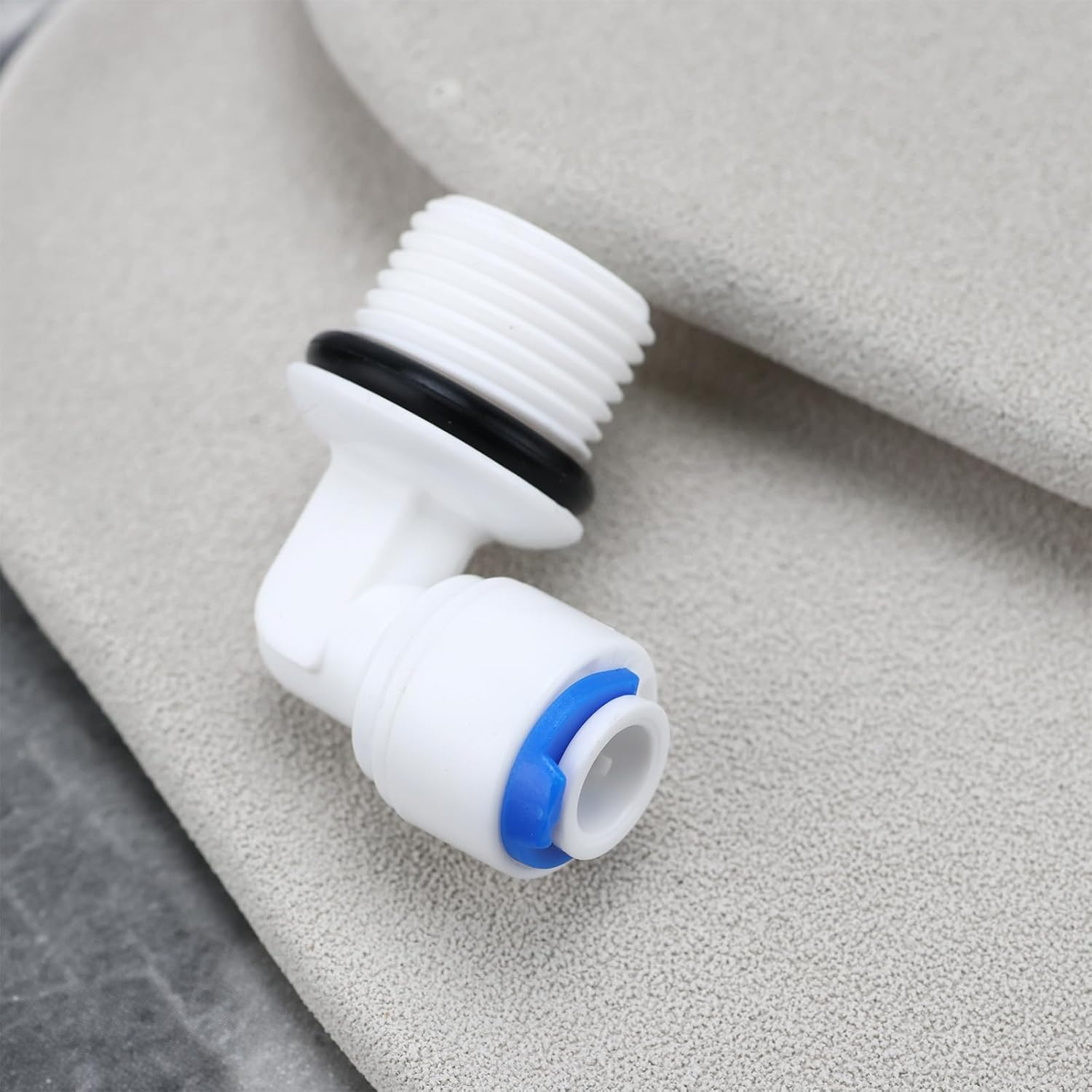 LT Easiyl 4X 90 Quick Connect Elbow 1/4" - 3/8" AG with O-Ring for 6.5 Mm Hose Reverse Osmosis Water Filter image number 3