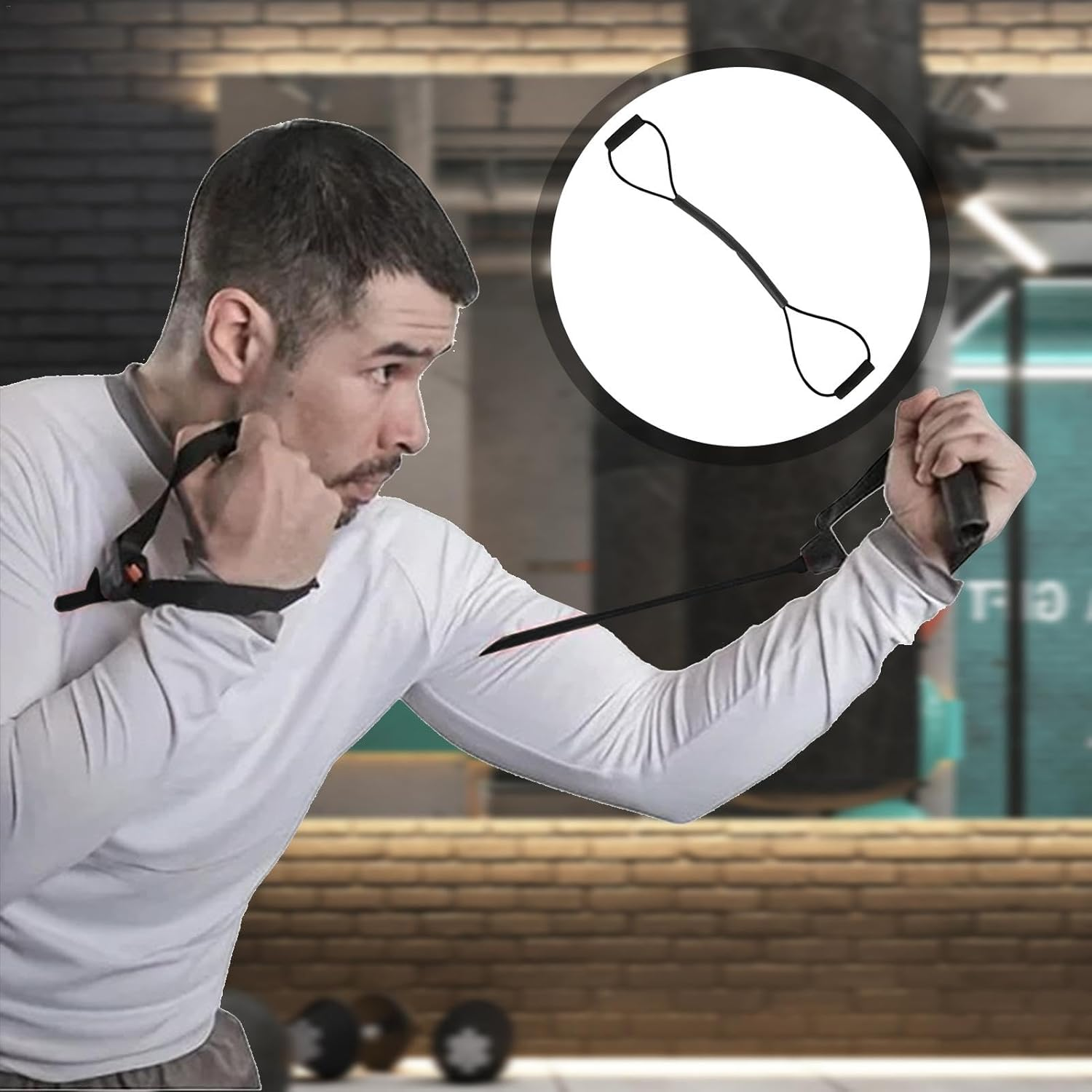 Boxing Training Equipment | Boxing Resistant Pull Rope - Strength Training Pull Rope with Comfort Handles, Agility Training Pulling Rope for Men and Women