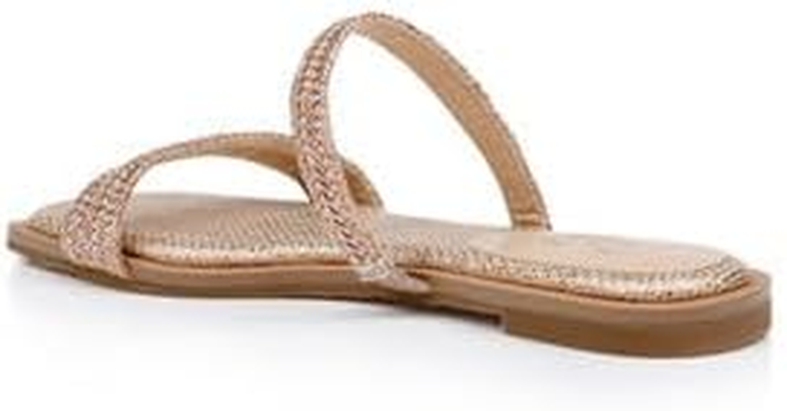 Jewel Badgley Mischka Helena Flat Summer Sandal image number 6