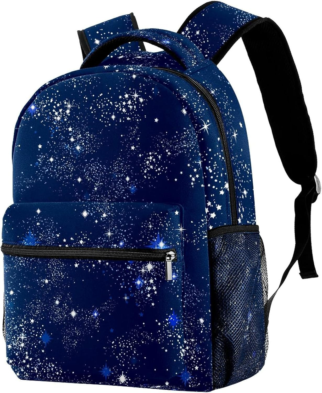 Space Galaxy Zodiac Star Backpack Students Shoulder Bags Travel Bag College School Tote Backpacks image number 4
