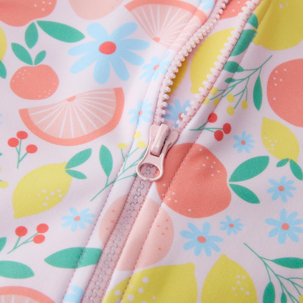 Big Softies Long Sleeve Rashie with Short & Hat - Fruits, Size 0 image number 4