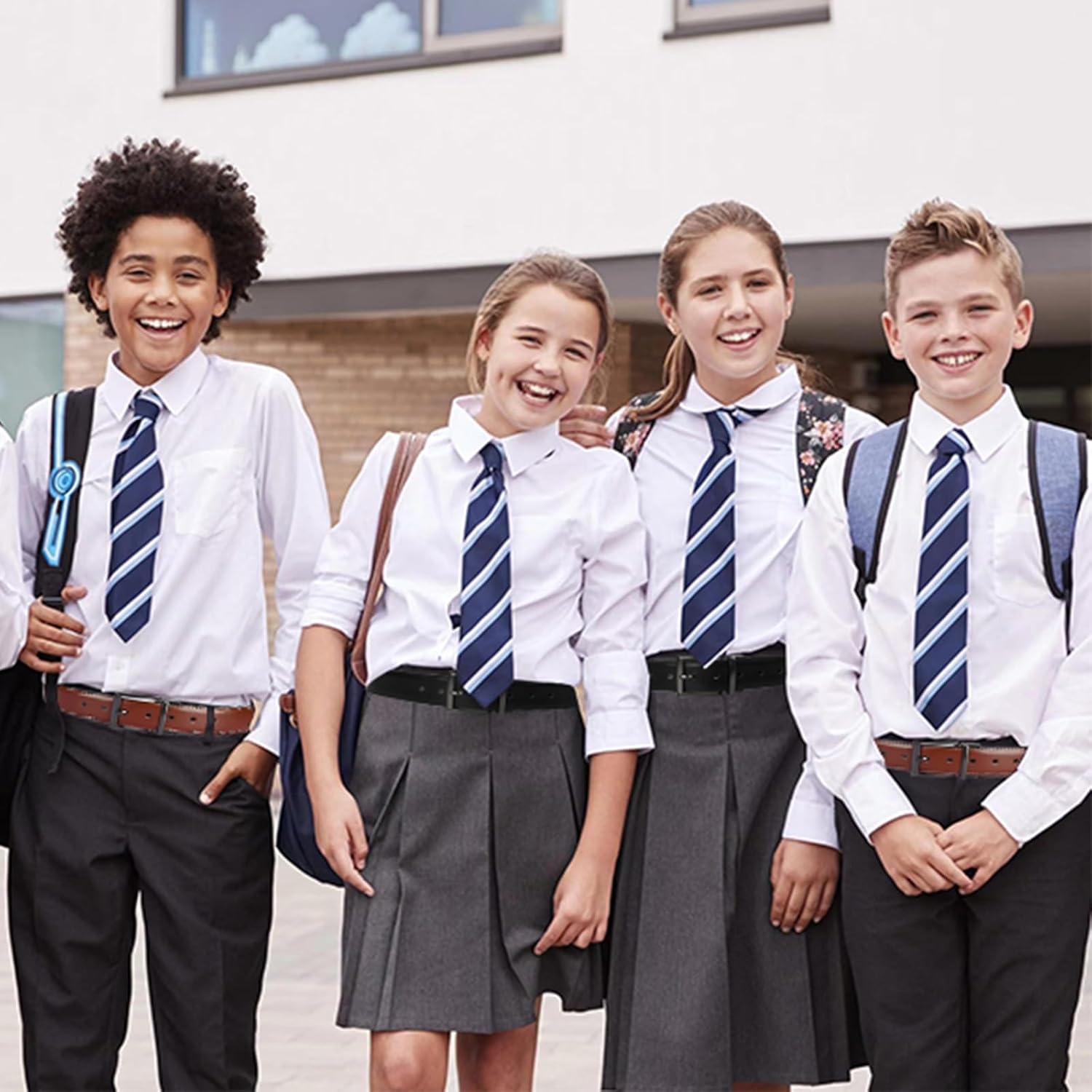 Pluszis Kids Belt - Versatile Reversible Two-In-One Belt for School and Casual Wear