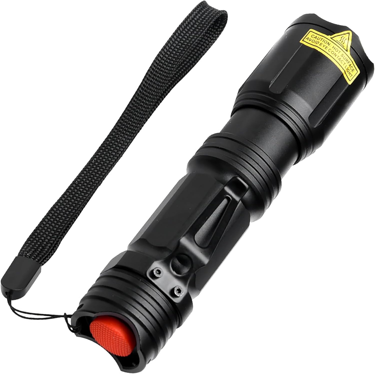 Tunghey 4 in 1 Multicolor Red Green Blue White Flashlight, Single Mode LED Light for Outdoor Activities (Batteries Not Included) image number 5