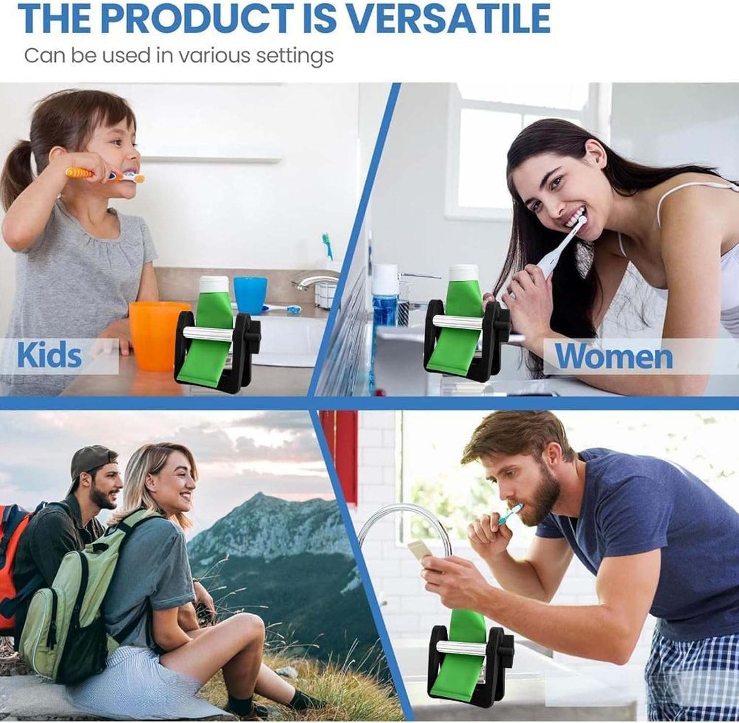 Toothpaste Roller Tube Wringers, 1Pc Aluminum Tube Wringer, Toothpaste Paint Tube Wringers, Metal Toothpaste Tube Squeezer Paint Tube Wringer image number 1