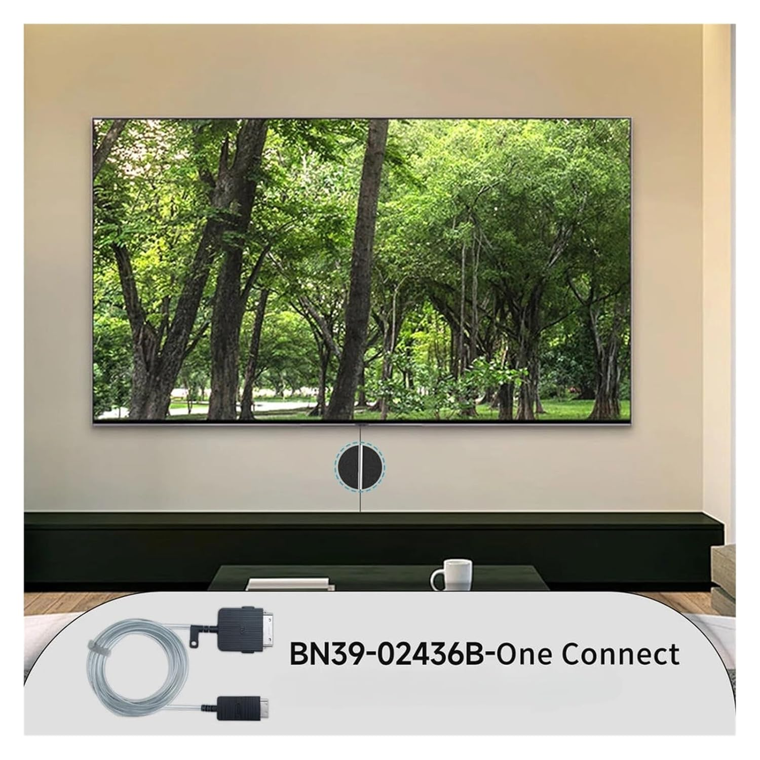 5M BN39-02436B One Connect Cable Accessories，For QN75Q900RBF QN75Q900RBG QN82Q900RBF QN85Q900RAF QN98Q900RBF TV image number 1