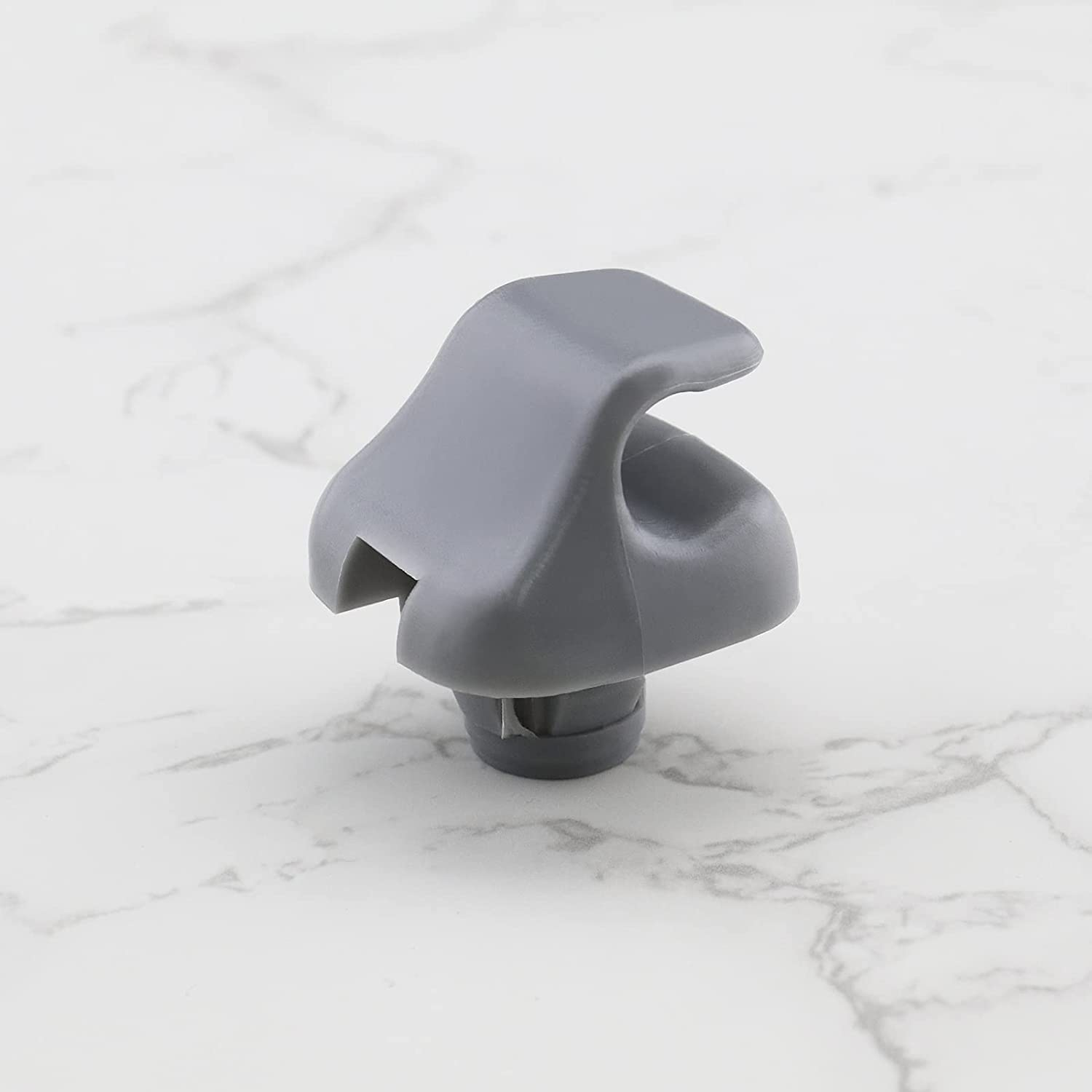 SING F LTD 2Pcs Sun Visor Clips Replacement 88217S04003ZA Compatible with Honda Accord/Civic/Cr-V/Odyssey/Ridgeline Sun Visor Holder Bracket Grey image number 3