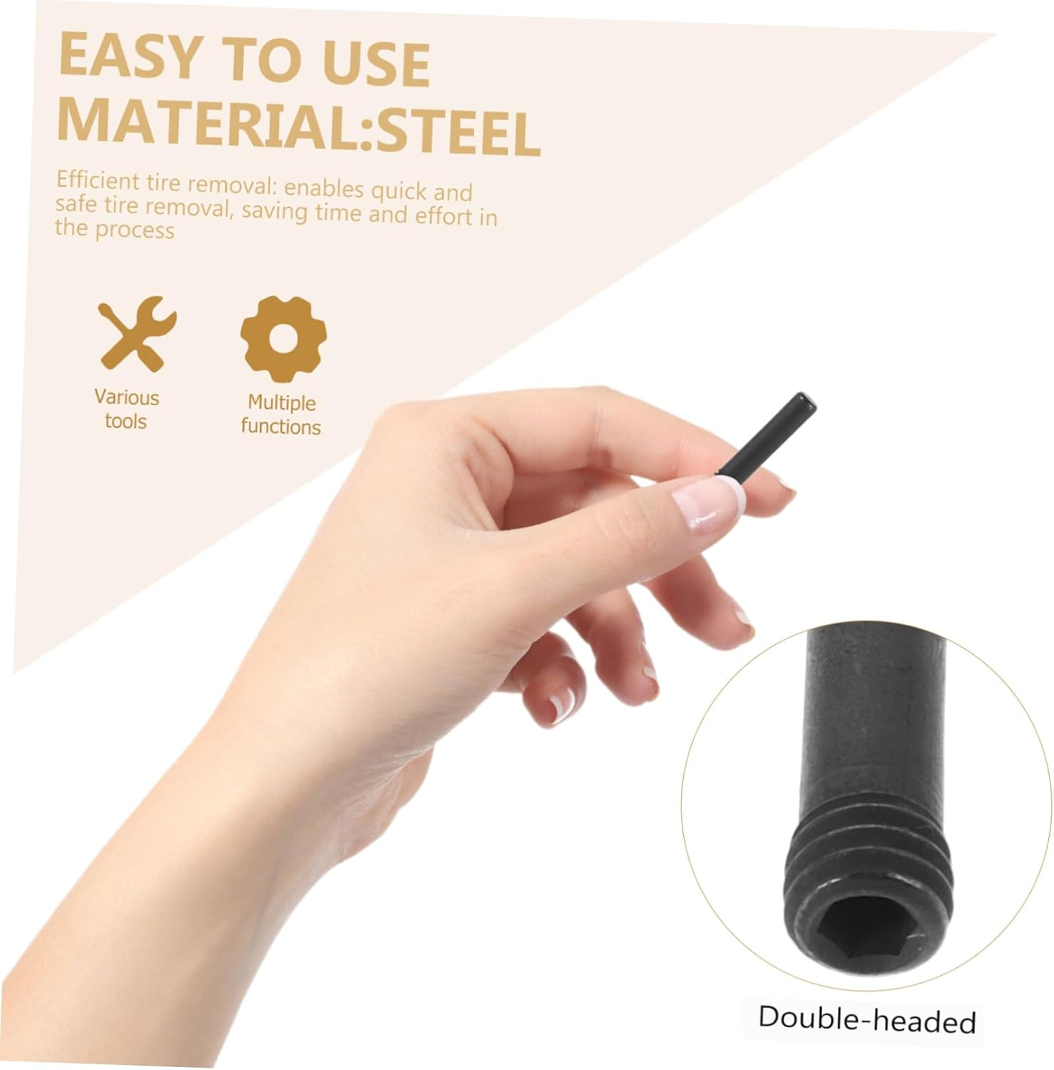 Vaguelly Tire Repair Tools Screws for Car Wheel Maintenance Automotive Equipment Easy Installation Suitable for Various Tire Changer Models image number 6