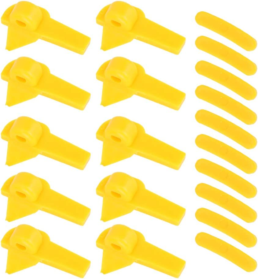 Tire Changer Protector, 20Pcs Automobile Tire Changer Mount Demount Duck Head Tool Insert Rim Protector Wheel Rim Edge Protector Tire Changer Bead Breaker for Mount Duck Head image number 5