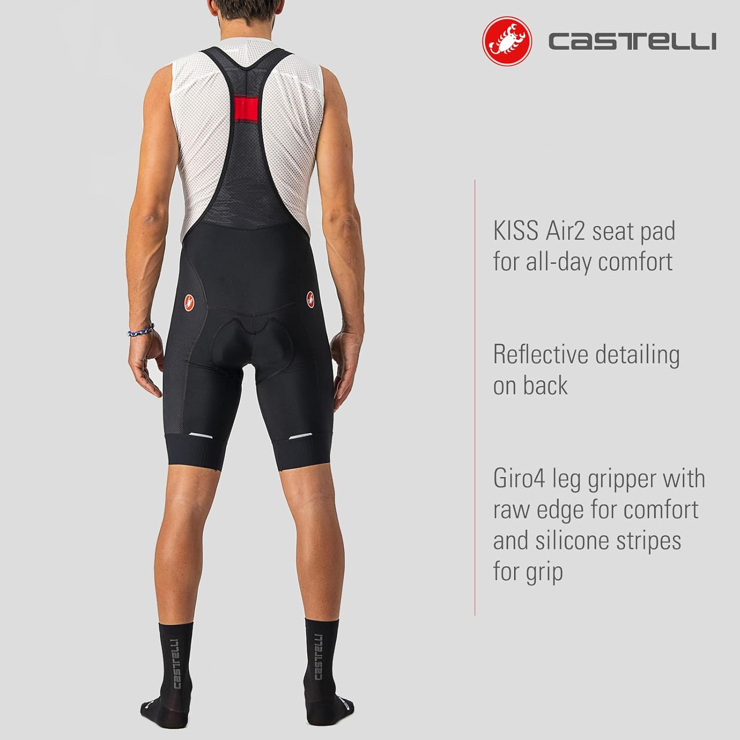 Castelli - Competizione Bib. Men'S Shorts image number 4