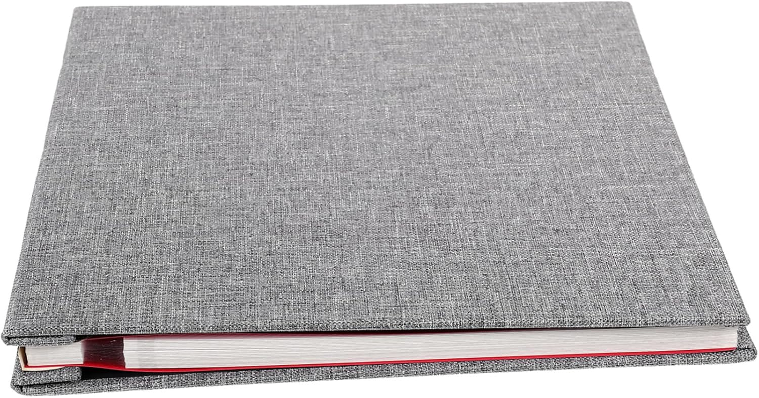 Cabilock Vintage Photo Album Self-Adhesive Photograph Album for Weddings Graduations Cover Pages for Cherishing Memories Sticky Pages for All Occasions