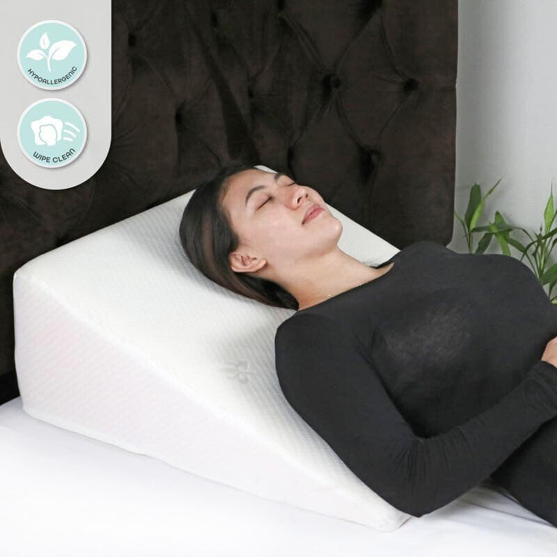 Tootoo Wedge Bed Pillow Helps with Sleep & Acid Reflux Elevated Supportive Cushion Orthopedic Bed Pillow for Side/Back/Stomach Sleepers, Pregnancy & Post-Surgery image number 5