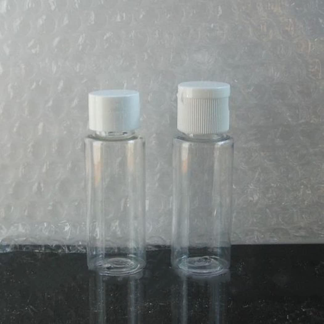 Plastic Sample Bottle Empty Clear Travel Bottles Comestic Containers 20Ml/0.67Oz 12PCS Travel Bottles Travel Containers Empty Clear Bottle Empty Bottle