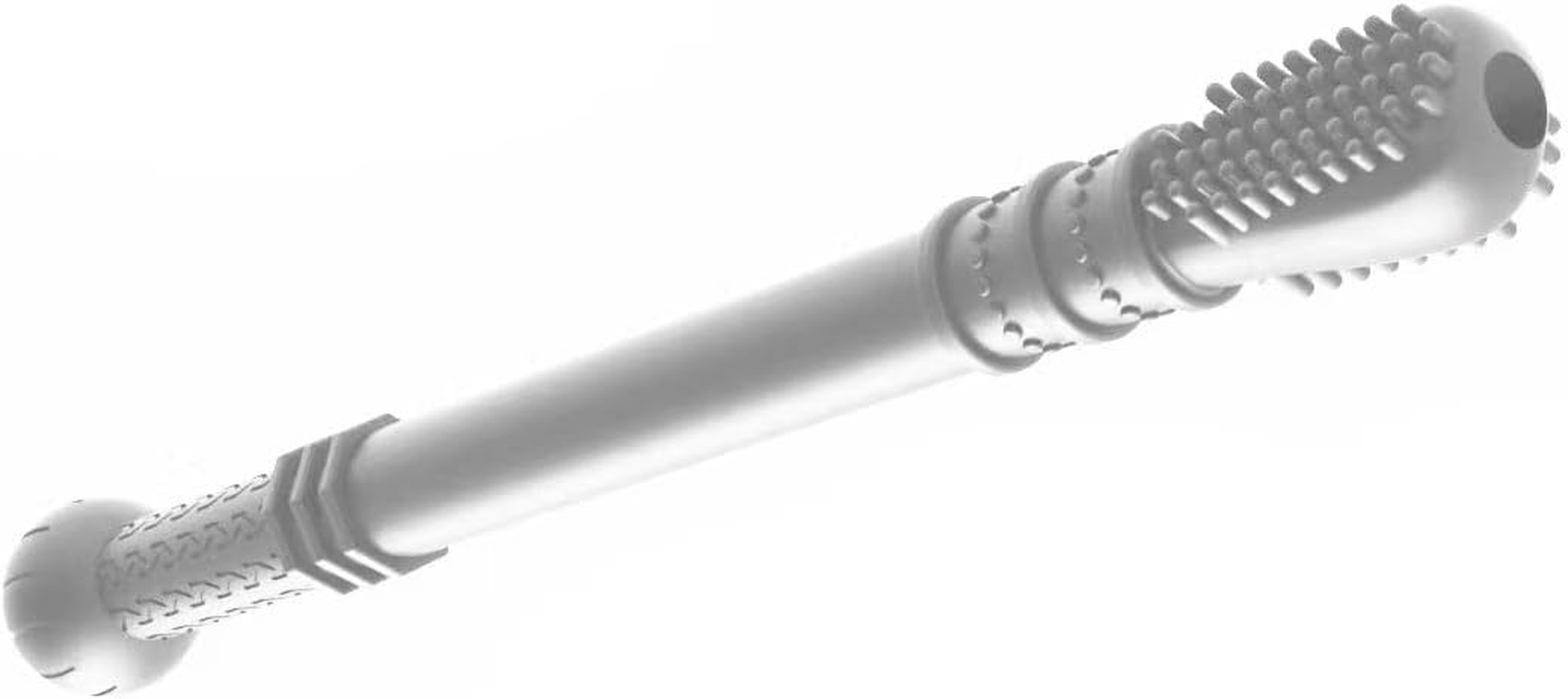 Pandaear Baby Teether Tubes| 6 Pack Soft Silicone Chew Straw Teething Toy for Infant Toddlers, Dishwasher Safe image number 2