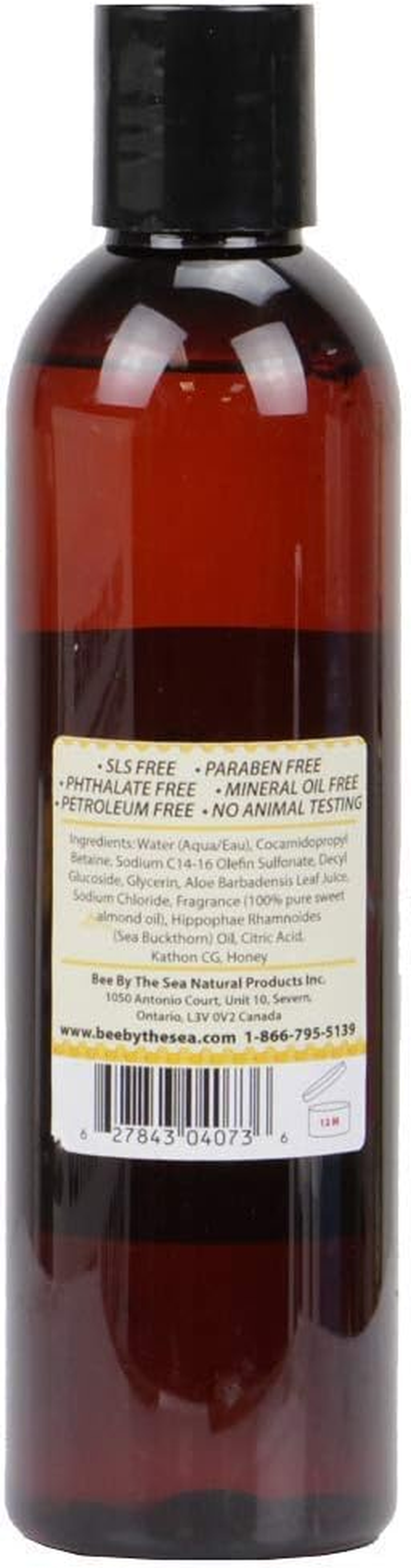 (Body Wash) - Sea Buckthorn and Honey Body Wash - a Miracle of Nature Sulphate-Free Cleanser, 240Ml by Bee by the Sea image number 4