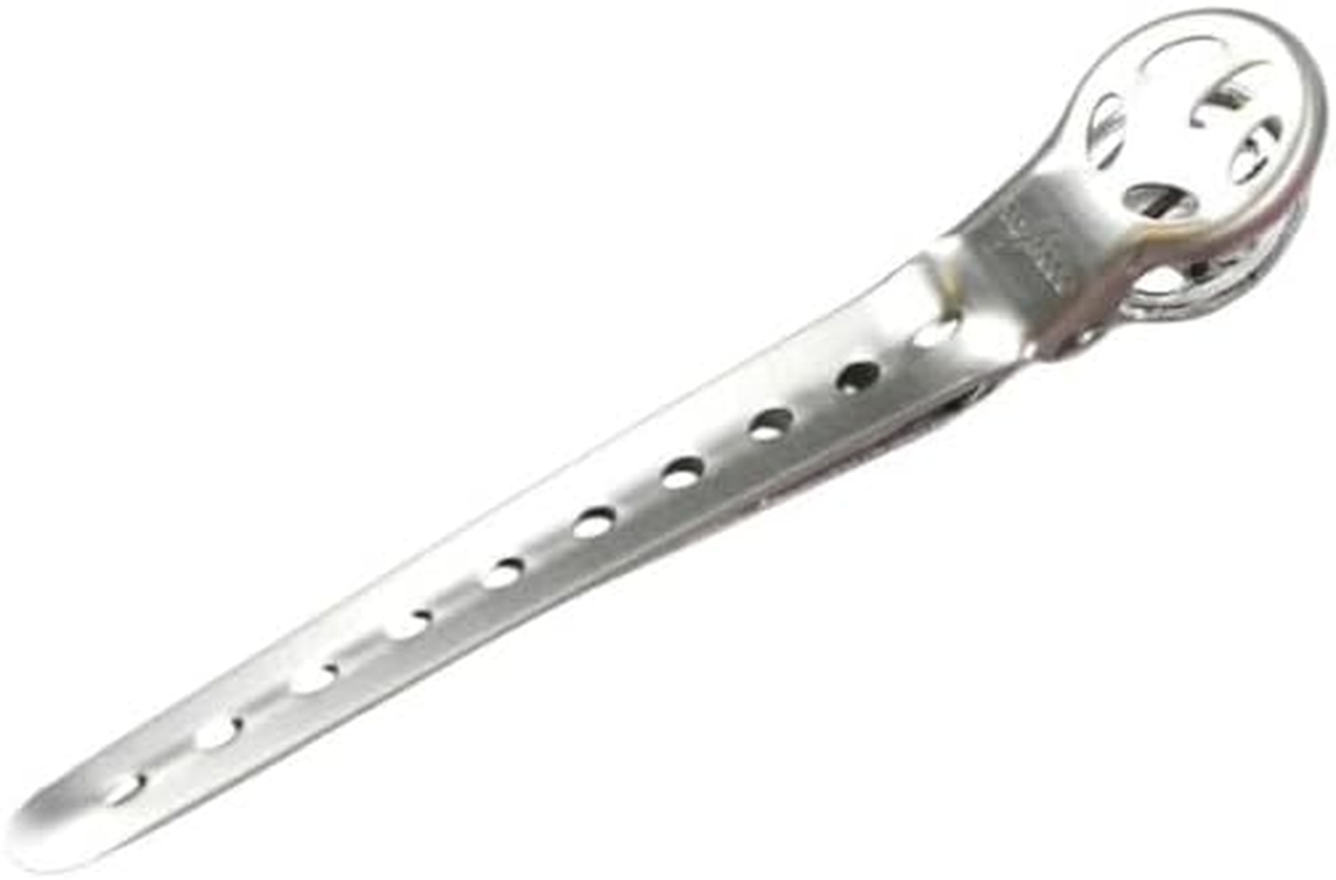 Y.S.Park YS Clip, L, Silver, Pack of 2