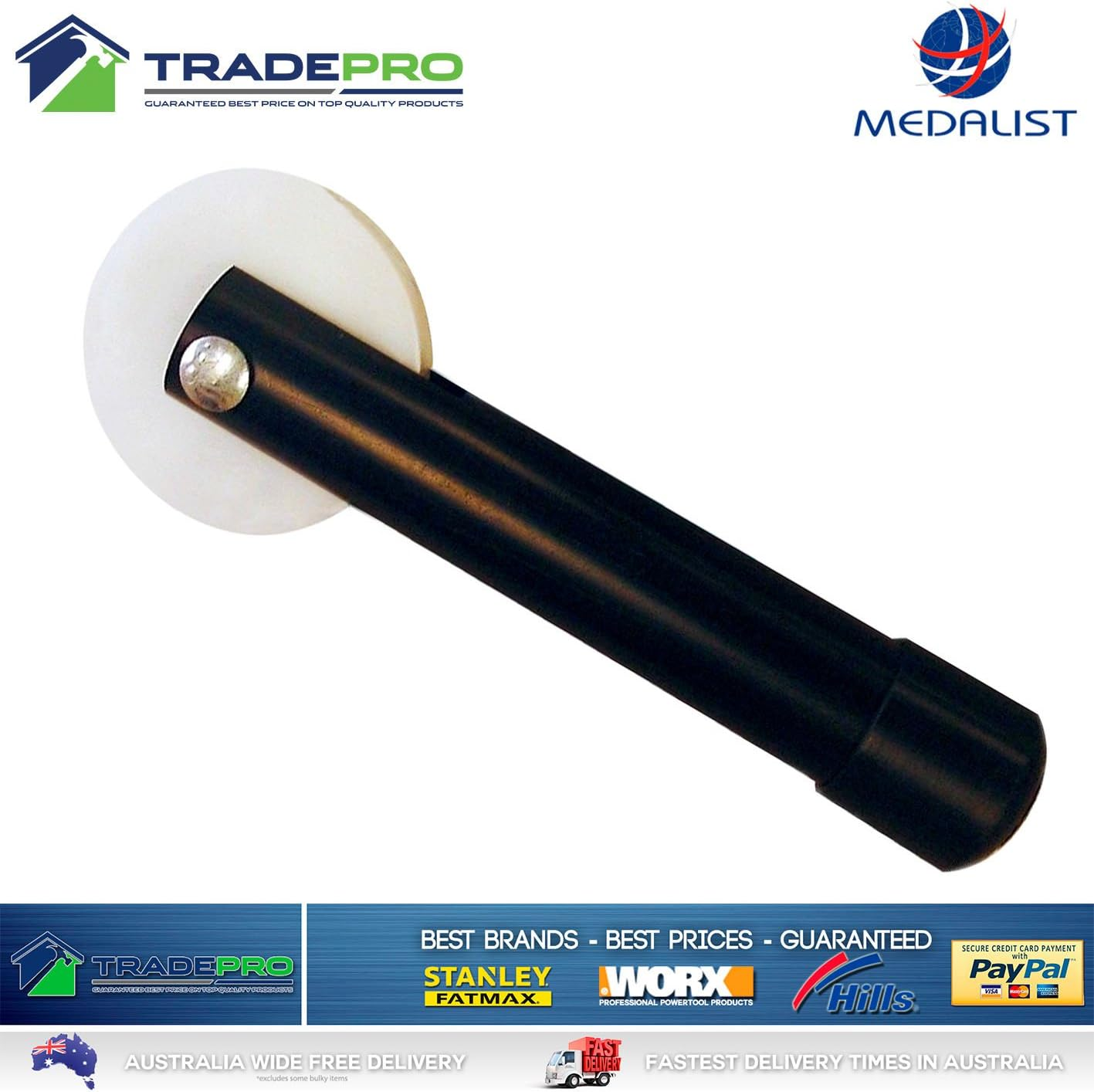 Flyscreen Spline Roller Wheel Medalist&reg; Rubber Fly Screen Frame Mesh A/C Filter image number 2