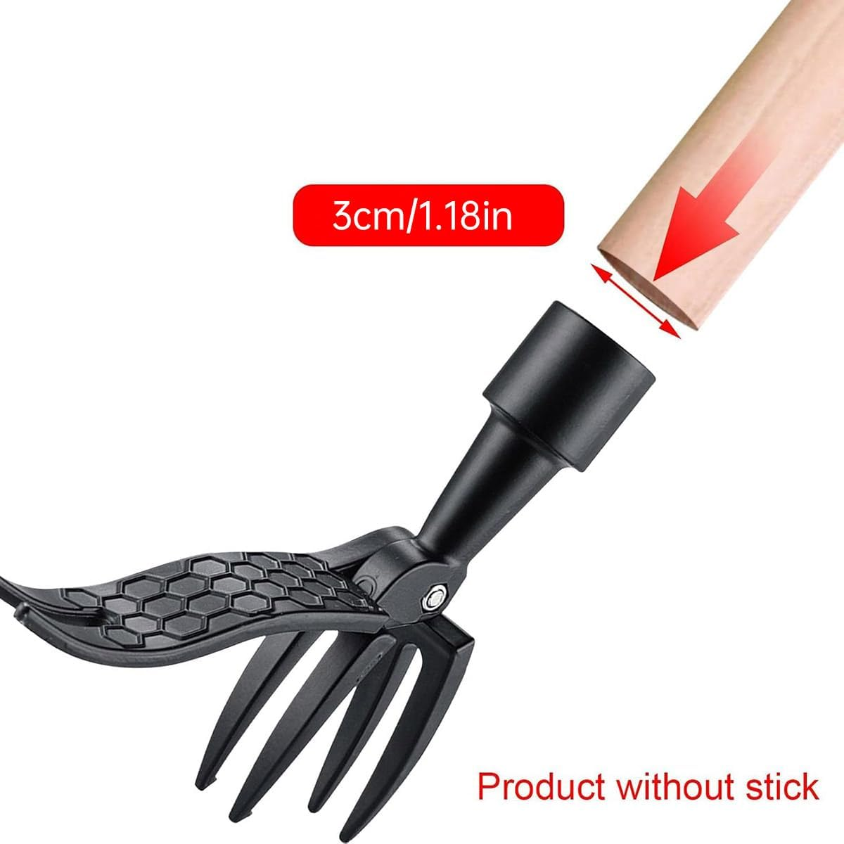 Versatile Gardening Weeding Tool Head - Root Remover & Bending-Free Weeding Shovel for Efficient Garden Maintenance image number 3