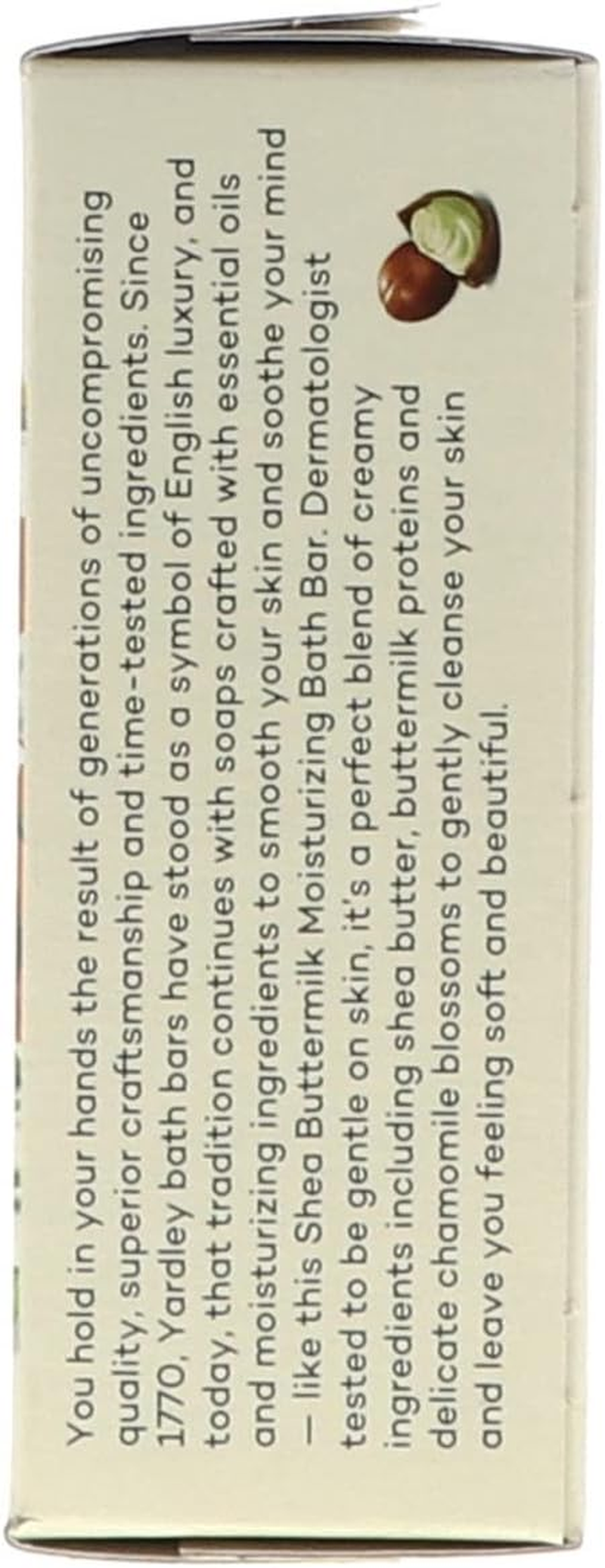 Yardley London Sensitive Skin Shea Buttermilk Bar Soap, 4.25 Oz (Pack of 12) image number 5