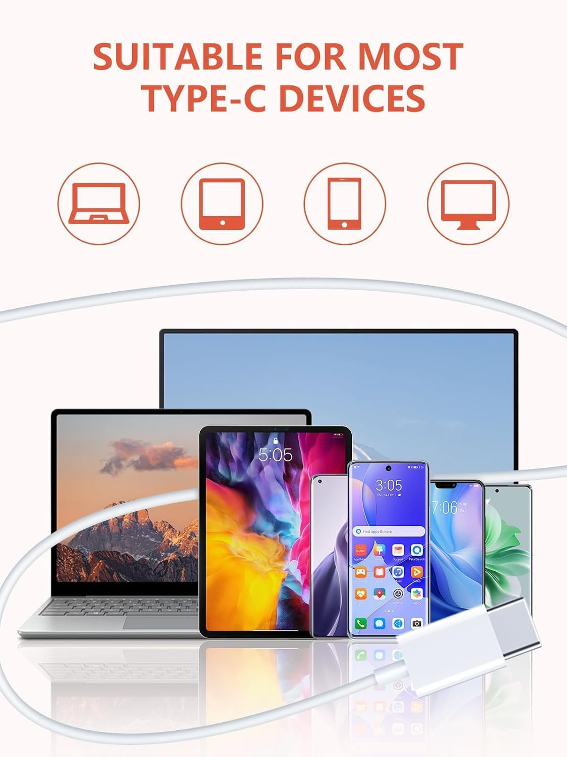 XINSHIKEJI USB C Headphones for Phone 16 Pro Max 15 plus Pad Pro In-Ear Headphones with Cable Type C, Microphone, Volume Control for Galaxy S23 S22 S21 S20 A53 A54 A34 Google Pixel 8 7 6A 5 4