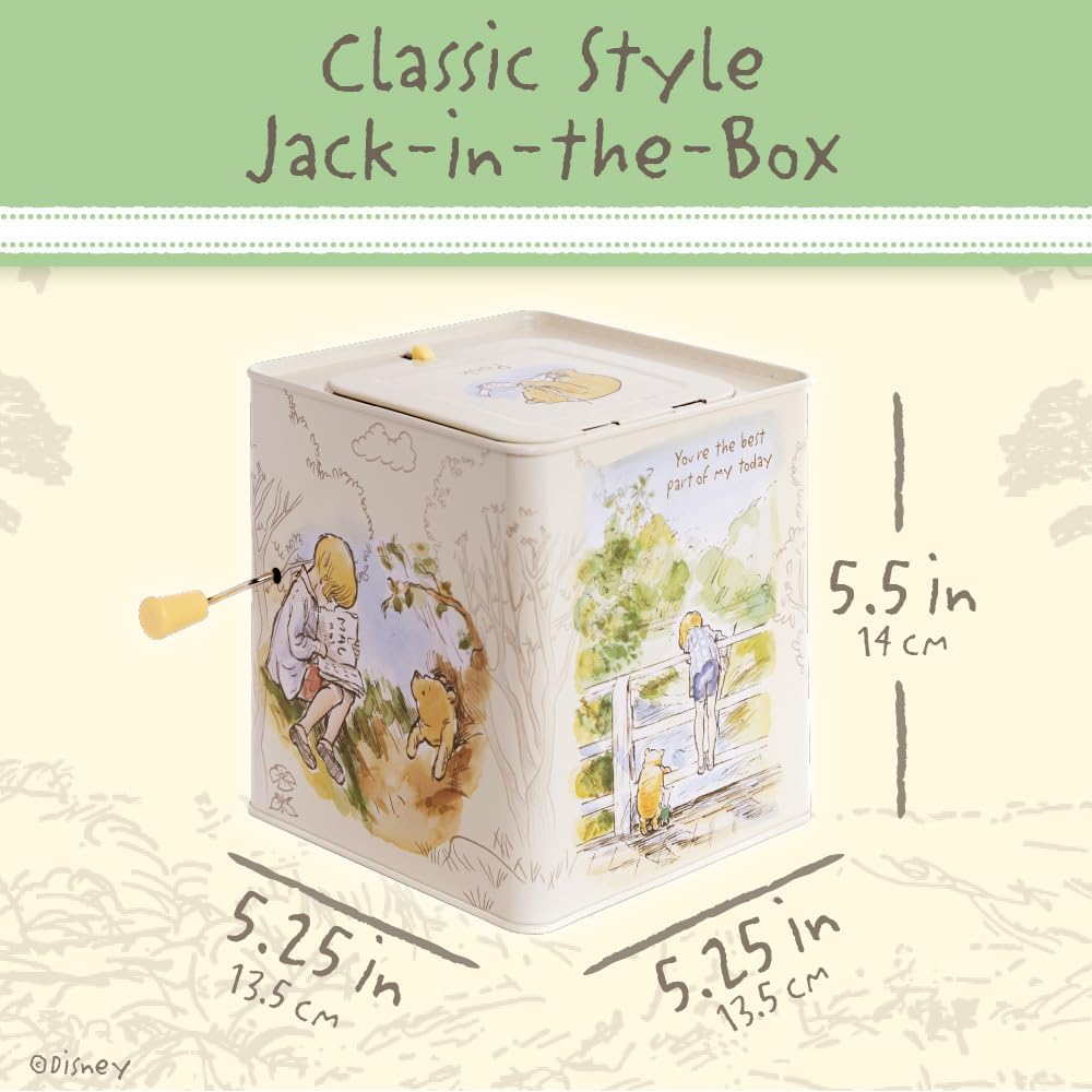 Winnie the Pooh 46077 Jack-In-The-Boxjack-In-The-Box,14 X 17 X 13Cm image number 6