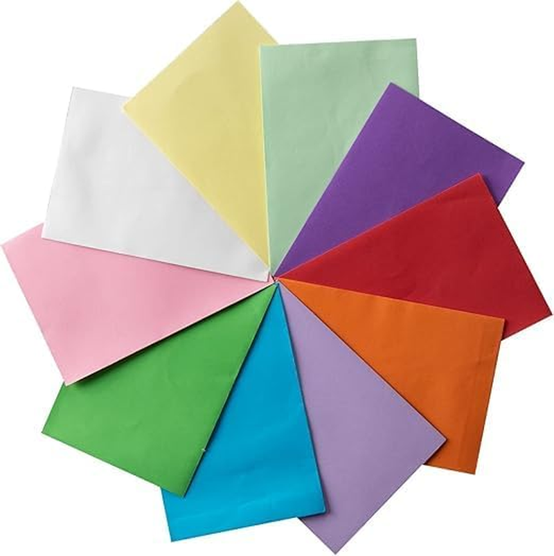 Jindizi Gift Envelopes, 60 Pieces A6 Invitation Envelopes Colorful, Seal Self Seal, Parts Envelopes for Invitations, Announcements, Sending Cards, Baby Shower 10.8Cmx16Cm image number 5
