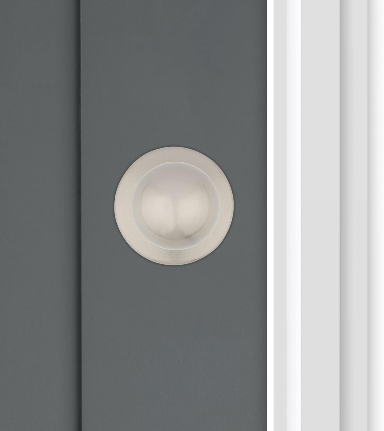 Kwikset Polo Half-Dummy Knob in Satin Nickel image number 3